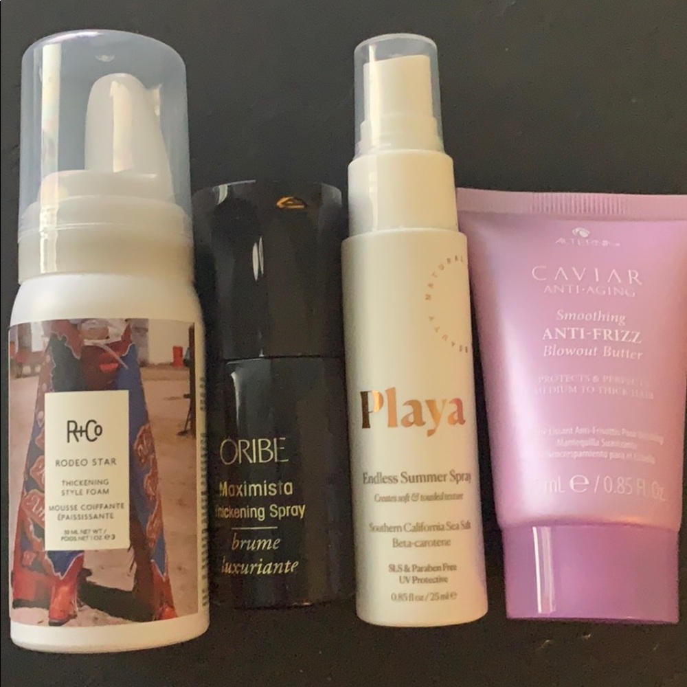 Luxury Haircare Samples R&Co, Oribe, Playa,Alterna